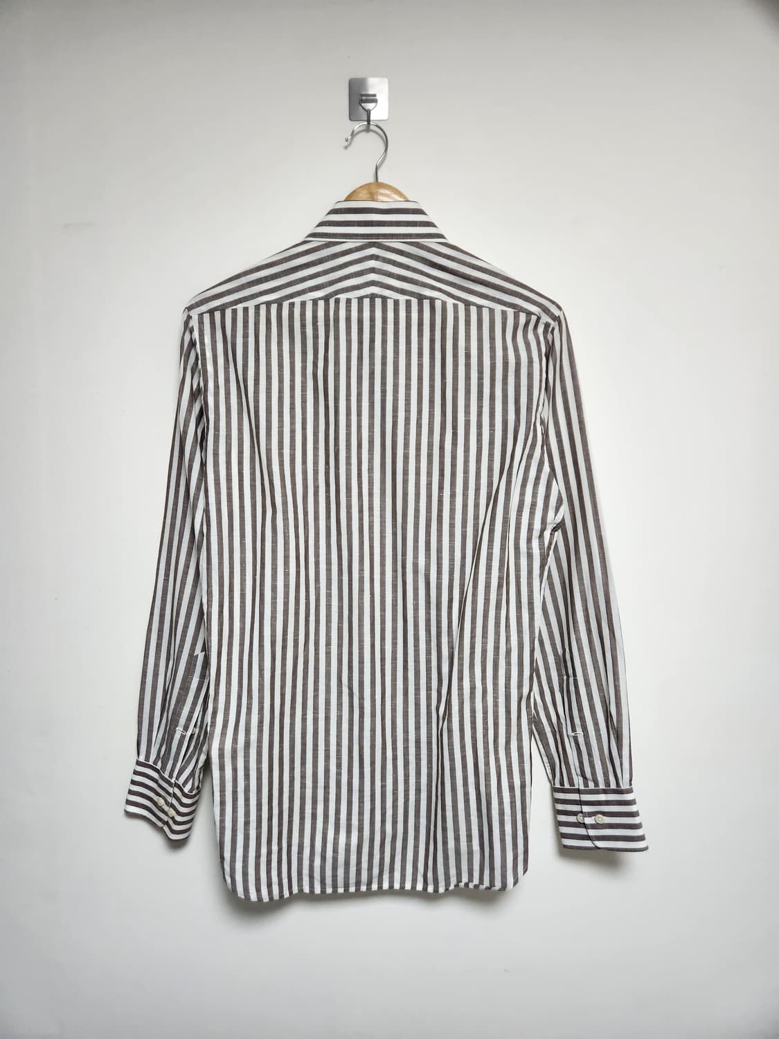 수트서플라이SuitSupply 린넨 스트라이프 셔츠 M - S206 상품이미지2