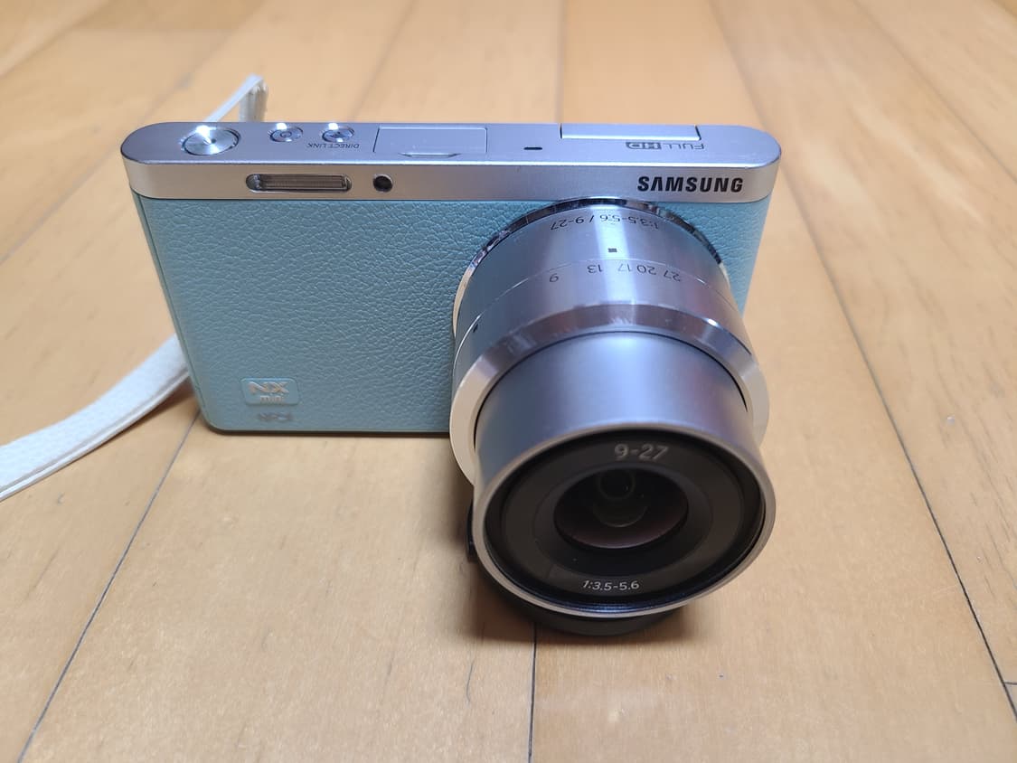 삼성 NX mini 미니 민트색 카메라 9 27 렌즈 상품이미지7