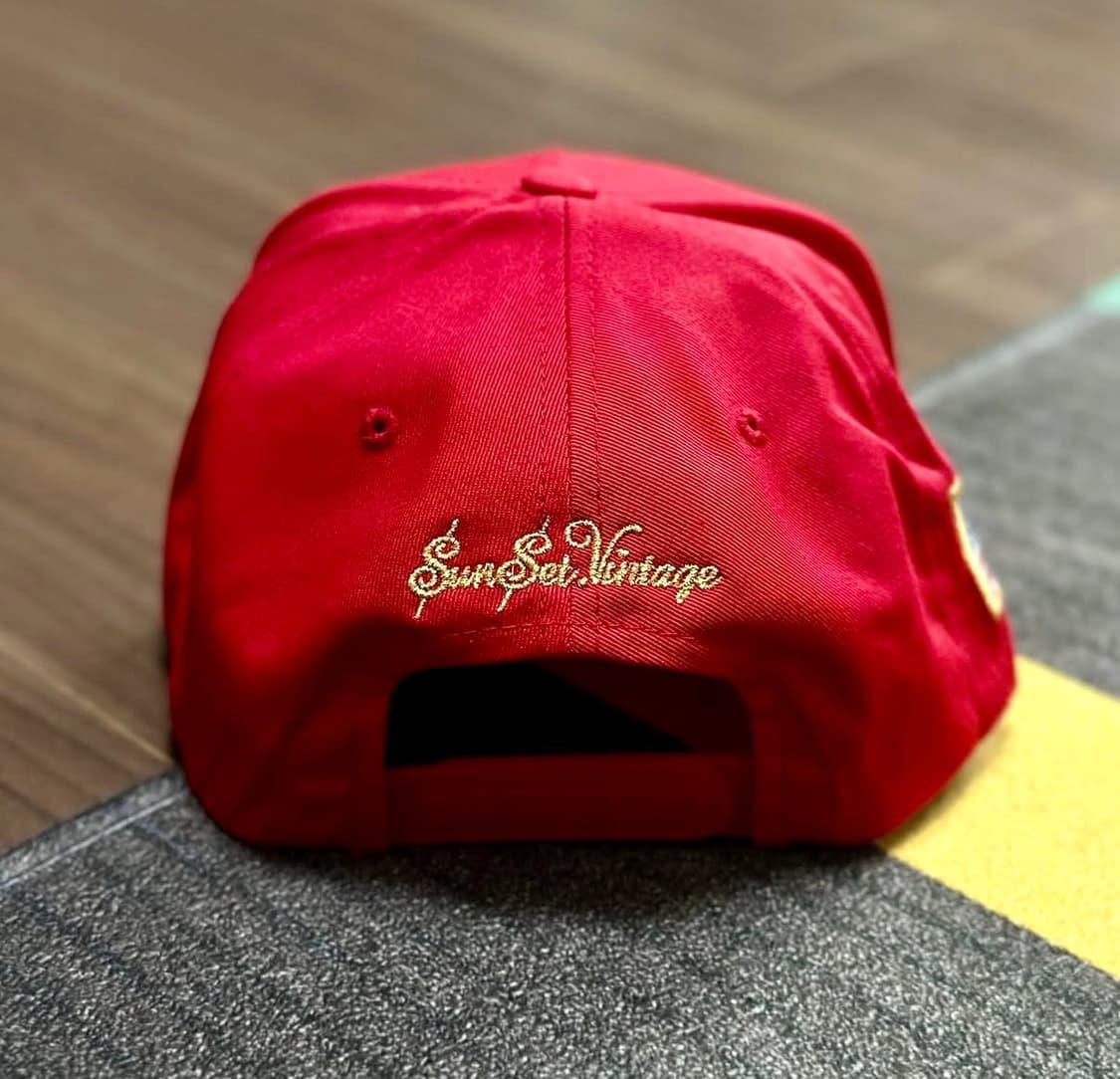 썬셋 빈티지 플렉스 USA 스냅백 상품이미지3