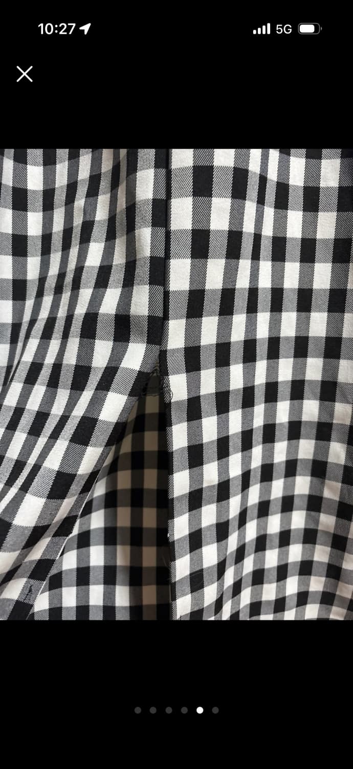 체크 머메이드원피스 상품이미지5