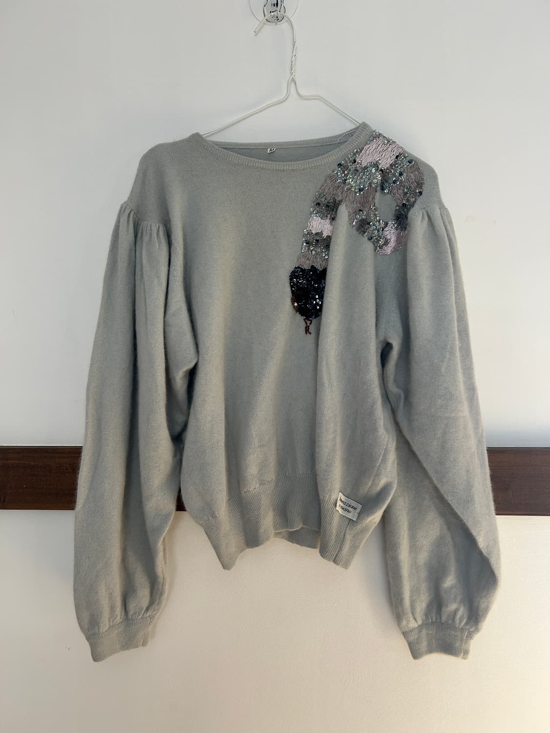 비즈뱀 니트  상품이미지1