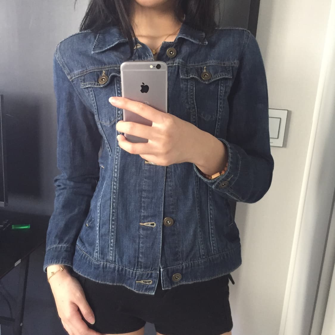 Heart market 데님 청자켓 상품이미지2