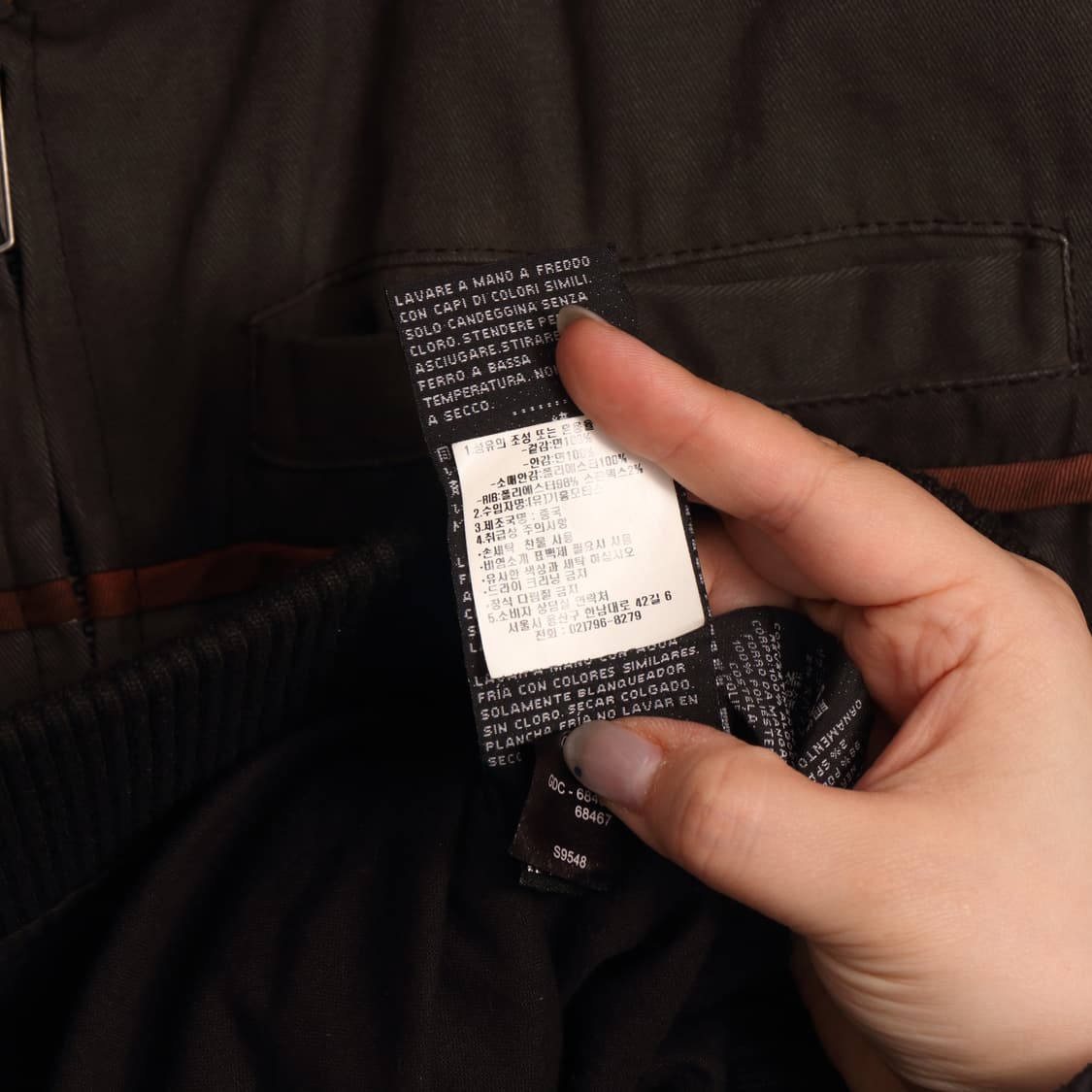 00's 할리데이비슨 코튼 레이싱 자켓 A1454 상품이미지4