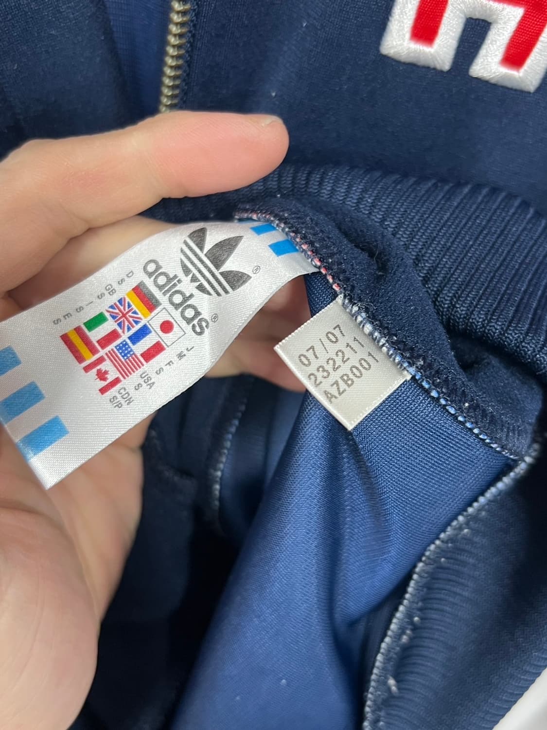 아디다스 애틀랜타 희귀 네이비 져지 상품이미지6