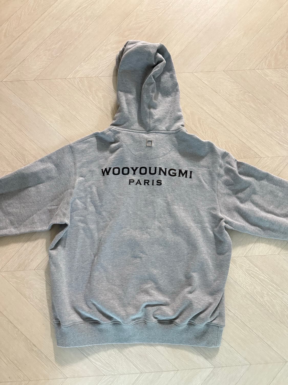 우영미 백로고 후드 M 46 상태 A 클리닉 완료 상품이미지1