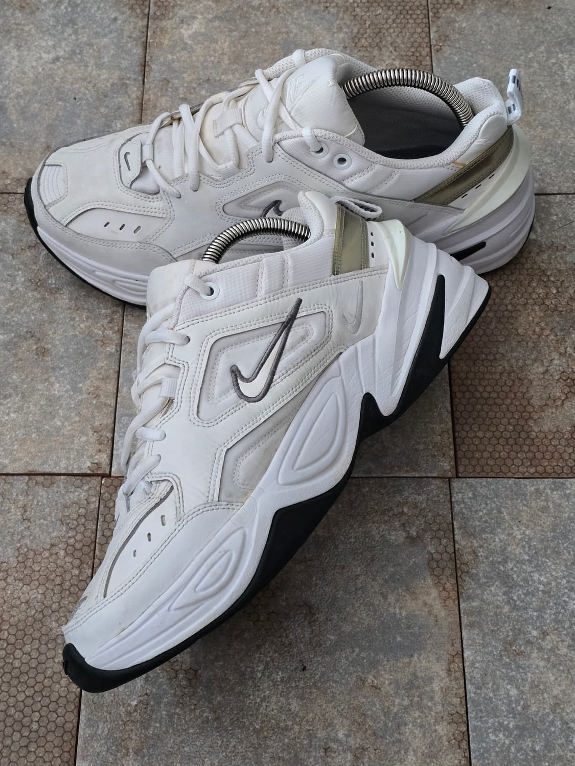 (275)나이키 m2k 테크노 화이트 그레이 상품이미지6