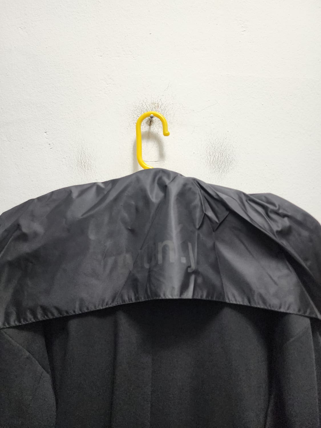 준지 간절기 싱글코트 블랙 상품이미지3