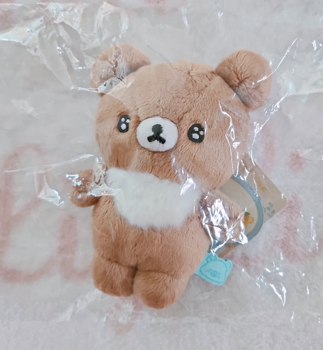 초롱초롱 챠이로이코구마 배불러 키링 리락쿠마 코구마 코리락 리즈리사 상품이미지1