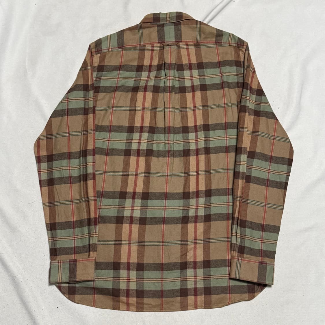 M 폴로랄프로렌 브라운 스웨이드 패치 셔츠 상품이미지3