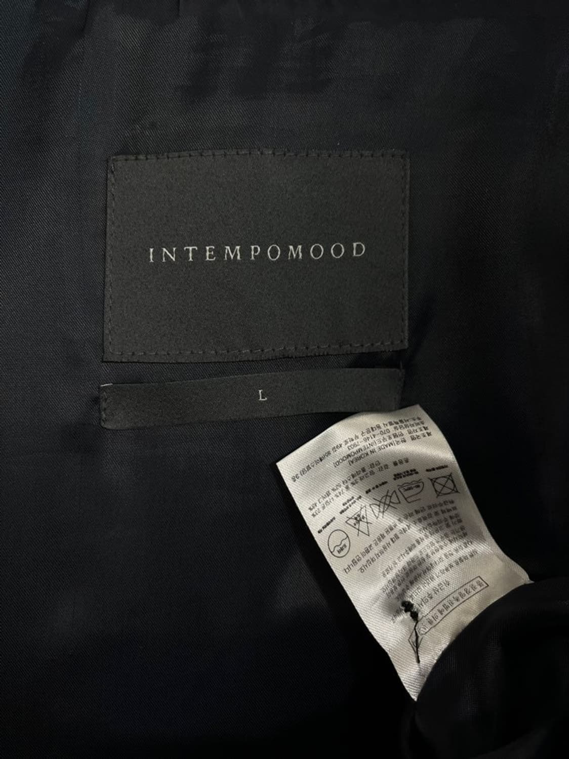 인템포무드 오프닝 포켓 블루종 자켓/#3348 상품이미지4