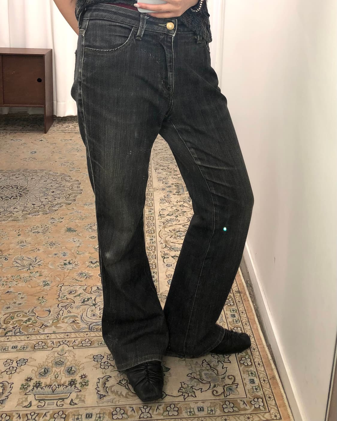 블랙 데님 진 상품이미지3
