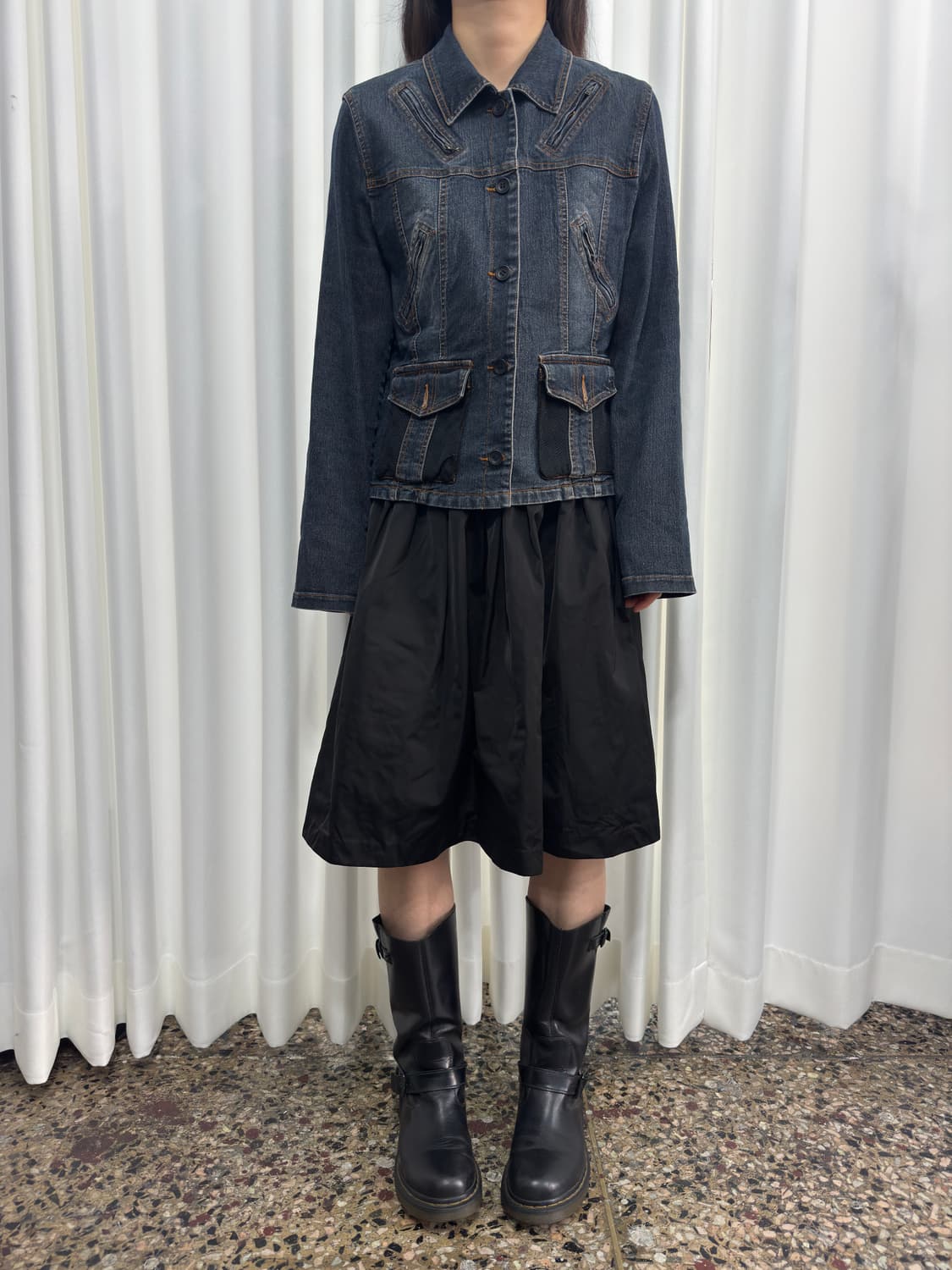 brankasta pleats midi skirt 상품이미지1