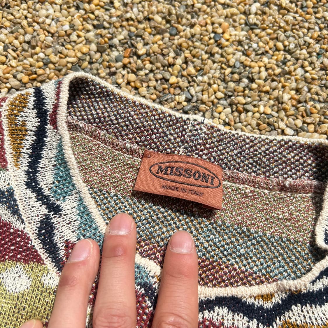 미소니 스포츠(missoni sports) 빈티지 패턴 니트 상품이미지4