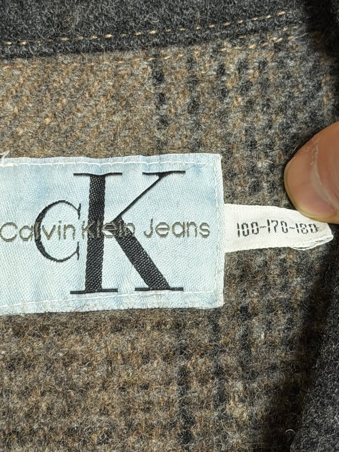 (L)캘빈클라인 데님 워크자켓 90s 상품이미지3