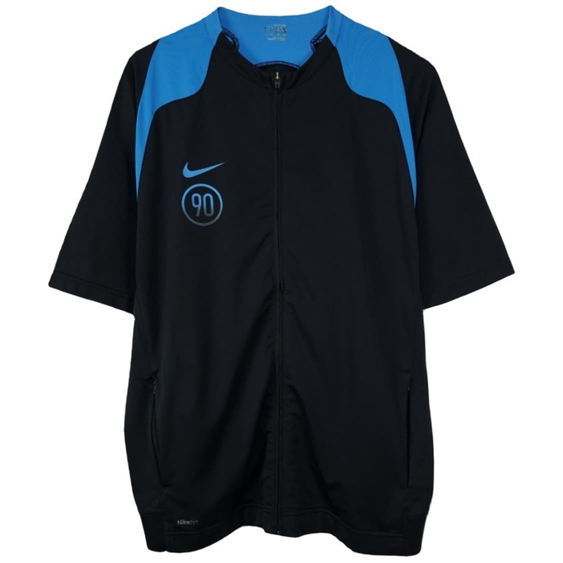 [나이키] 토탈 90 반팔 져지 트랙탑 집업 자켓 네이비 M20185 상품이미지2