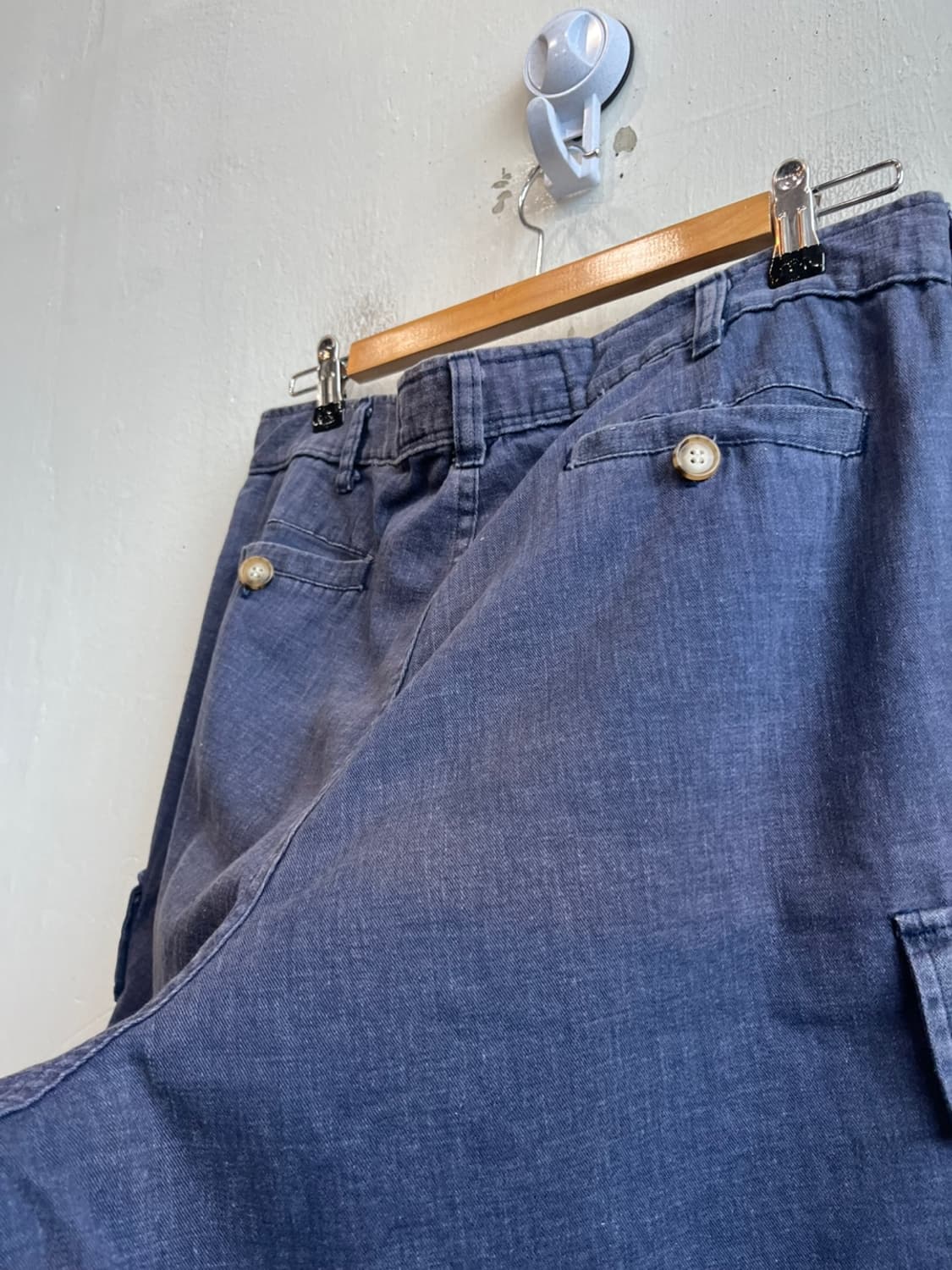 Made in USA 빈티지 워싱 카고 쇼츠 반바지 상품이미지5
