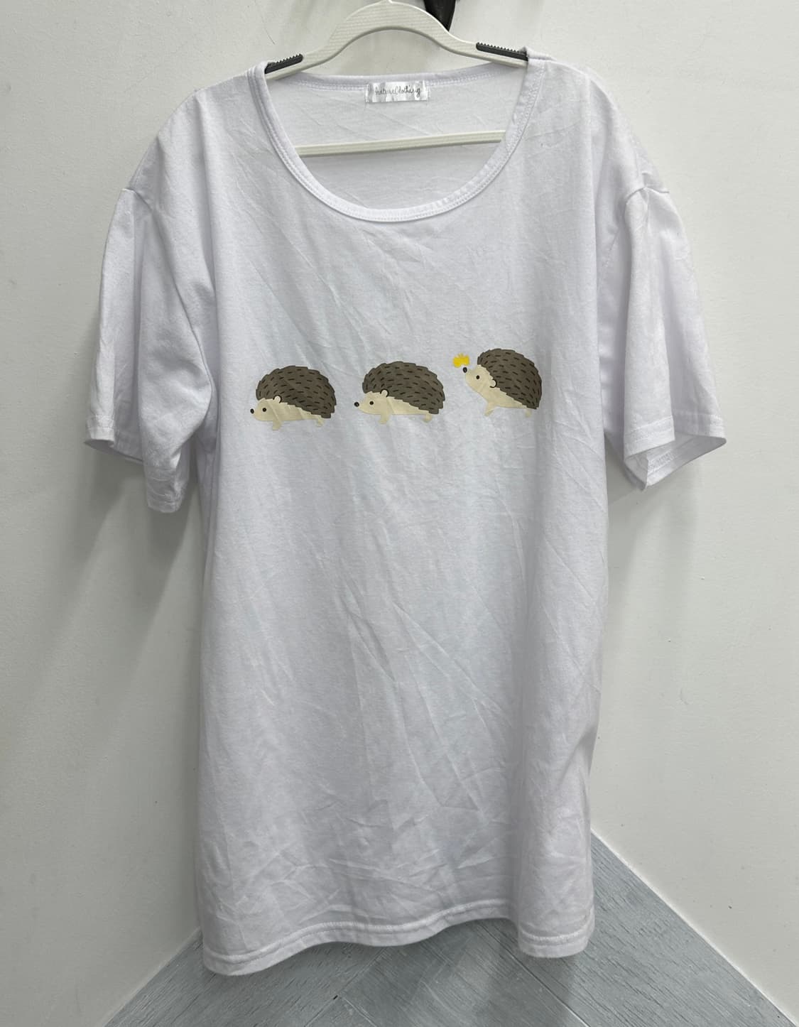 🦔하구미의 고슴도치 친구들 코디세트🦔셔츠 반팔티셔츠 모리걸 괴짜룩 상품이미지6