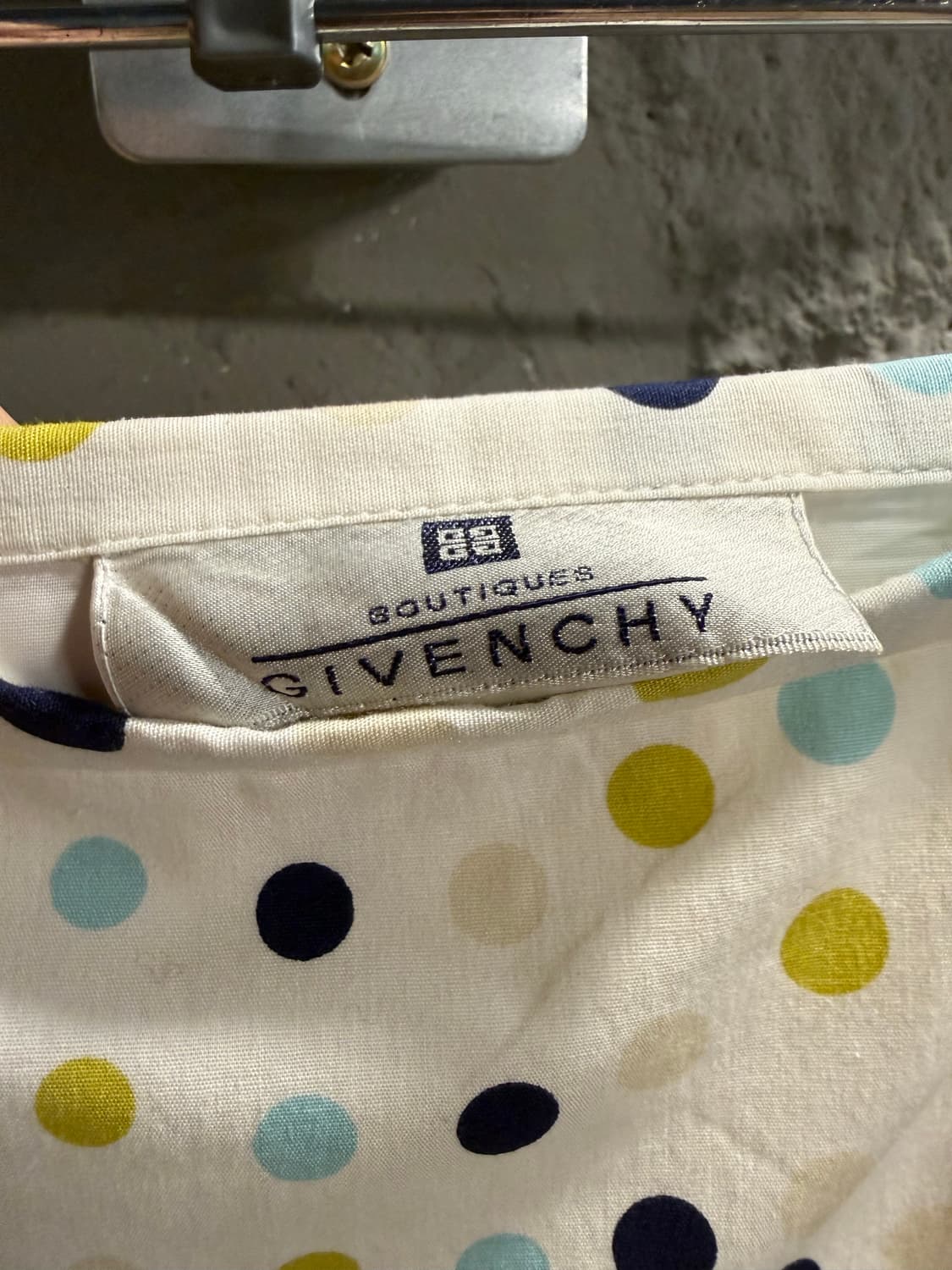 지방시 GIVENCHY 부티크 도트 랩 스커트 아이보리 40 상품이미지6