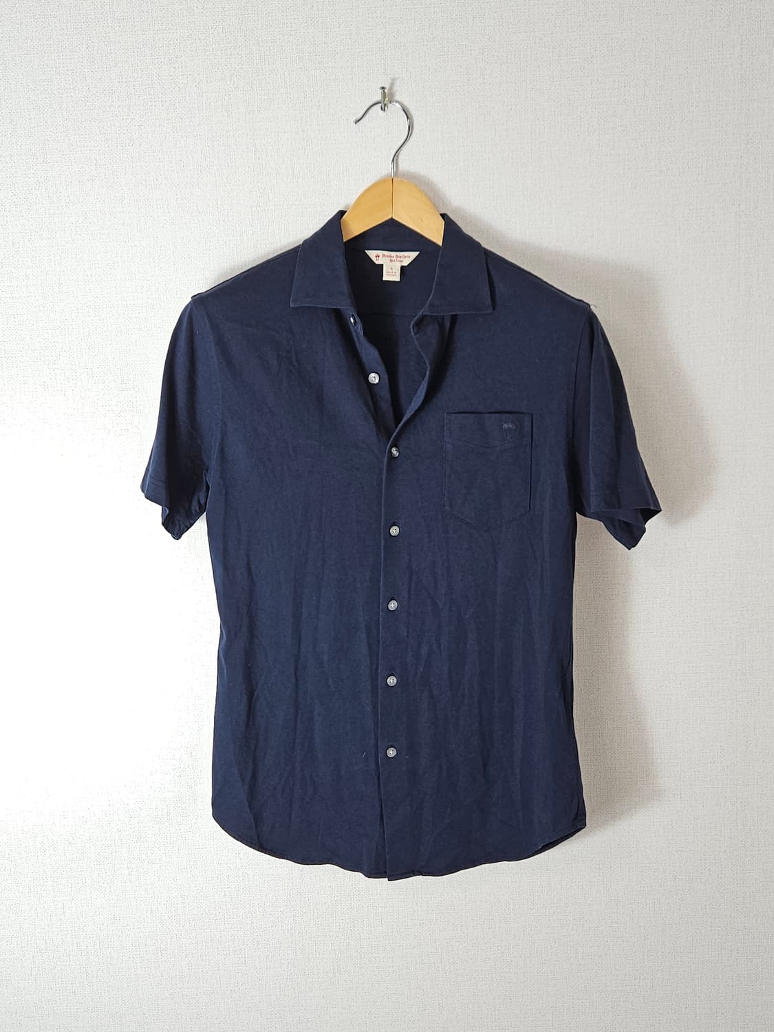 브룩스브라더스 레드플리스 반팔셔츠 클래식 S 95 옴므 1818 상품이미지1