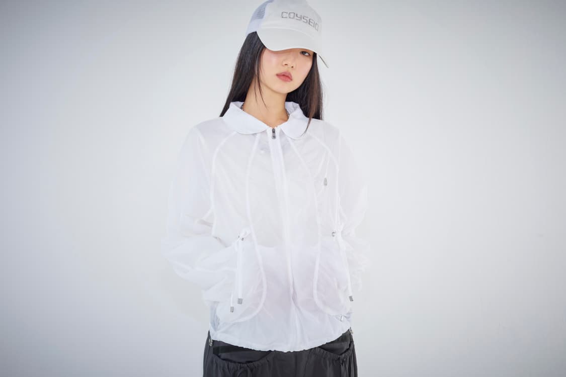 Coyseio 코이세이오 라운드 칼라 리본 자켓 상품이미지2