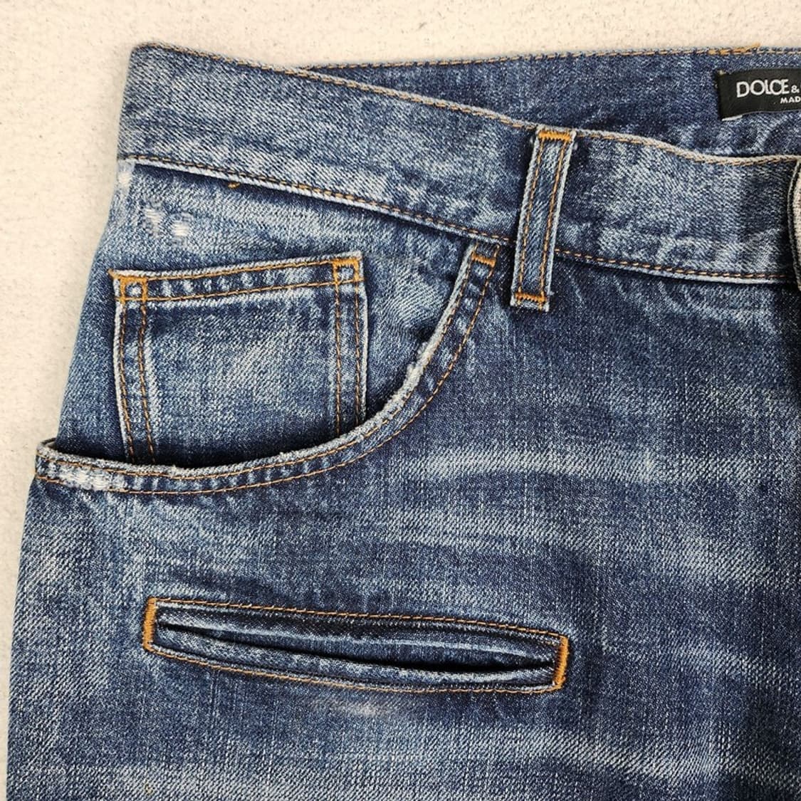 DOLCE&GABBANA 스트레이트 데님팬츠 48 상품이미지3