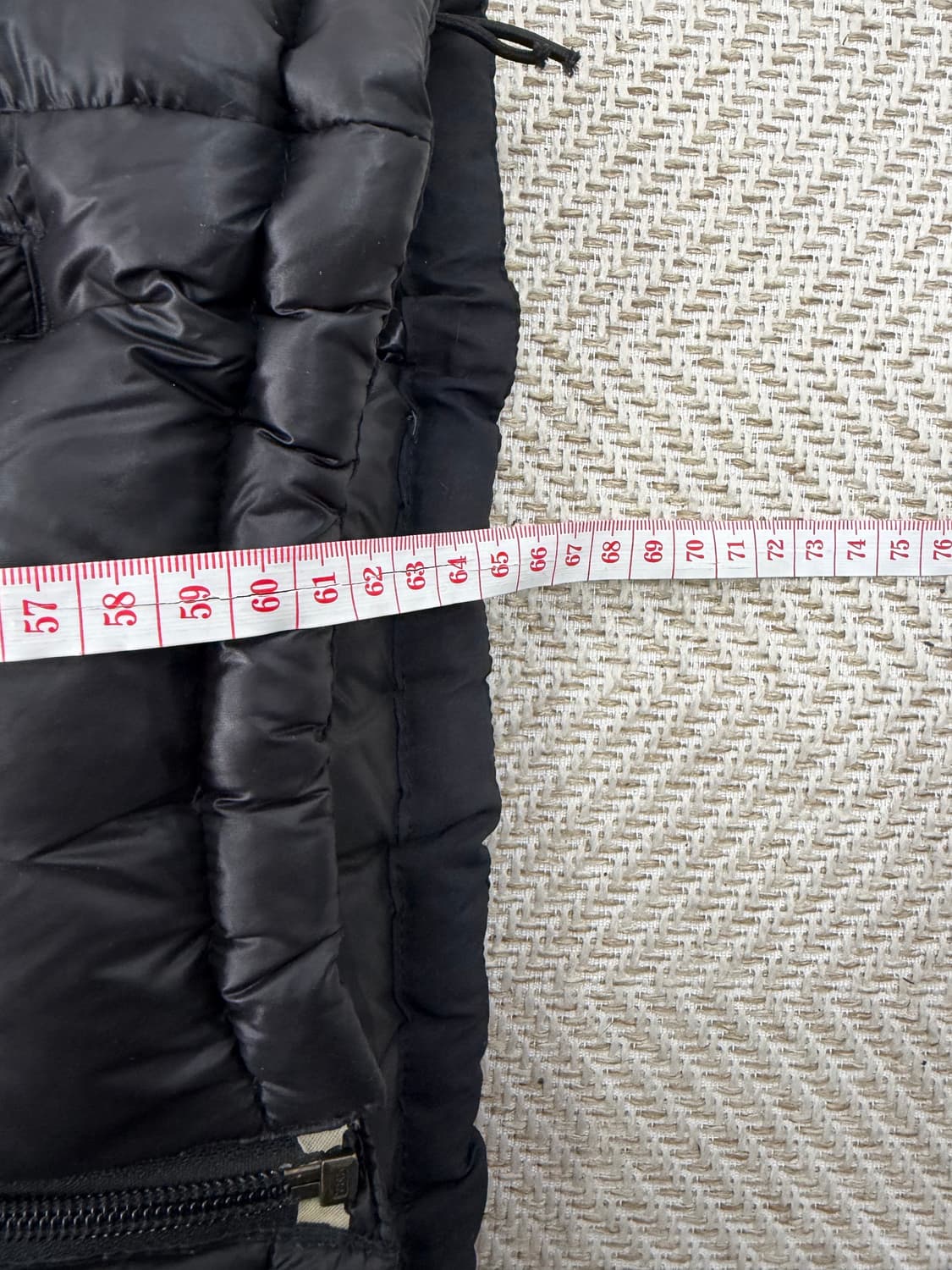 정품) 노스페이스 블랙 700 눕시 패딩 90 상품이미지10