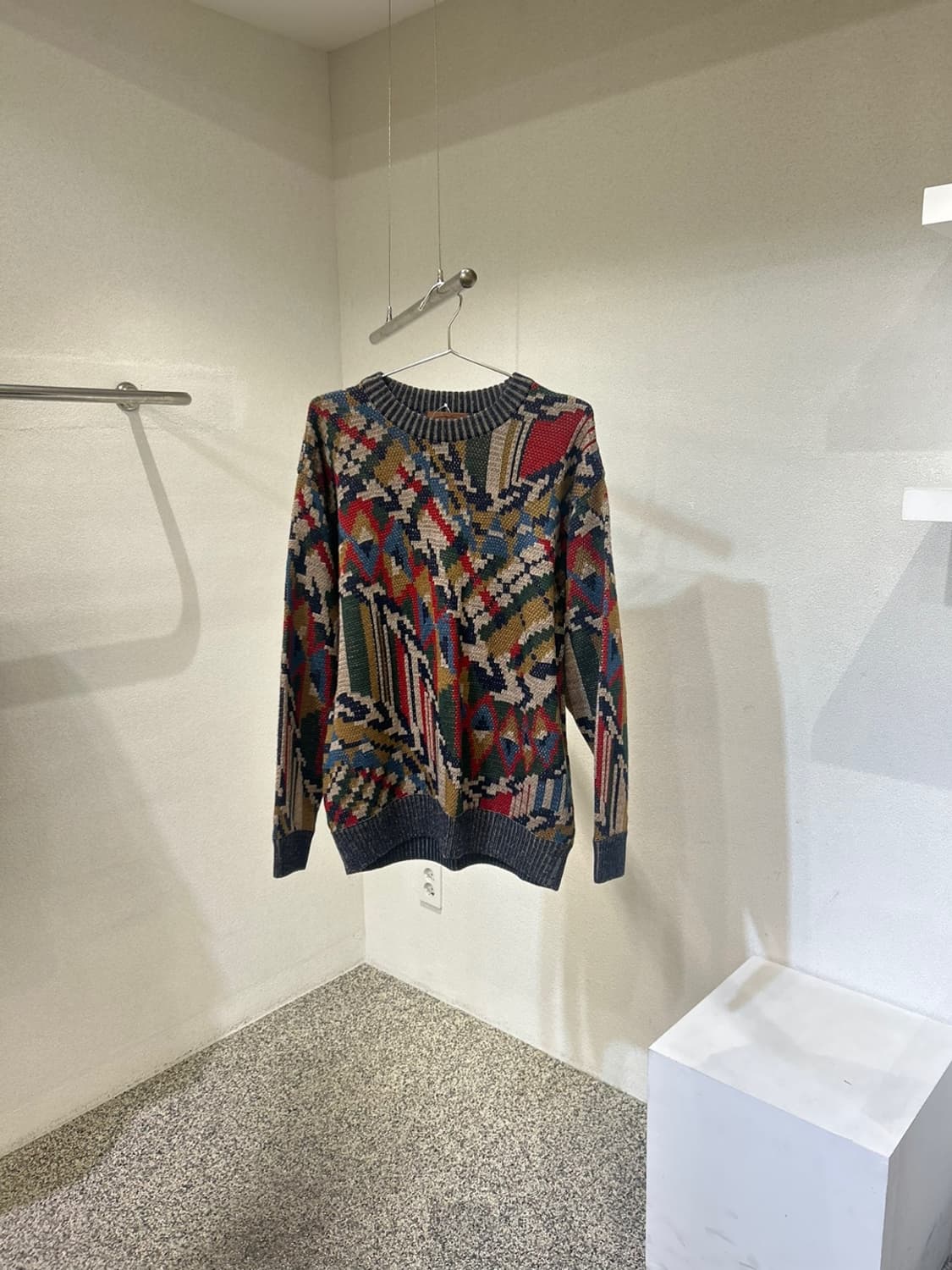 미쏘니 패턴 니트 상품이미지1