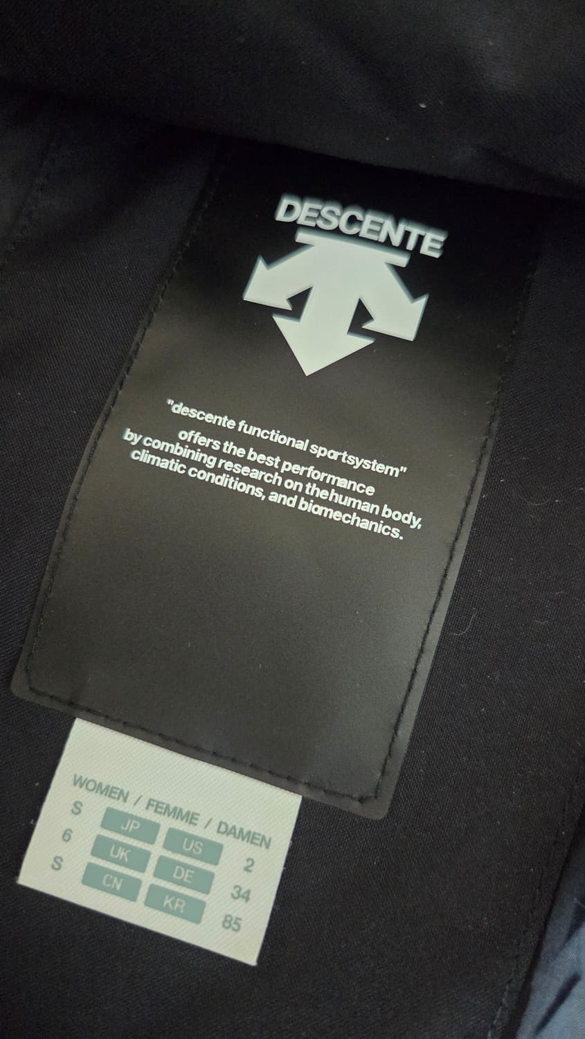 데상트 여성 다운 패딩 S 상품이미지3