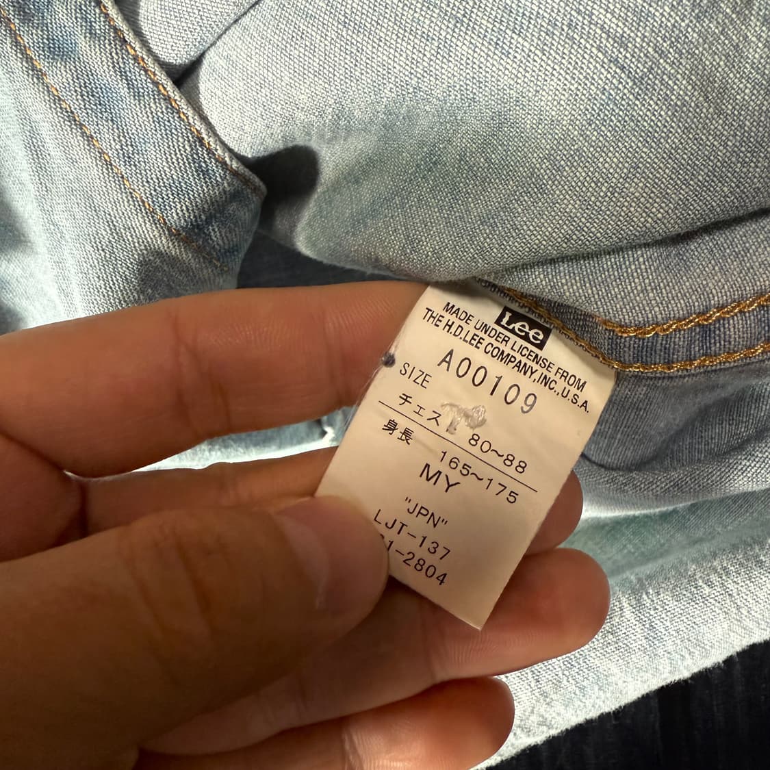 Lee 데님 웨스턴 셔츠 M 상품이미지6