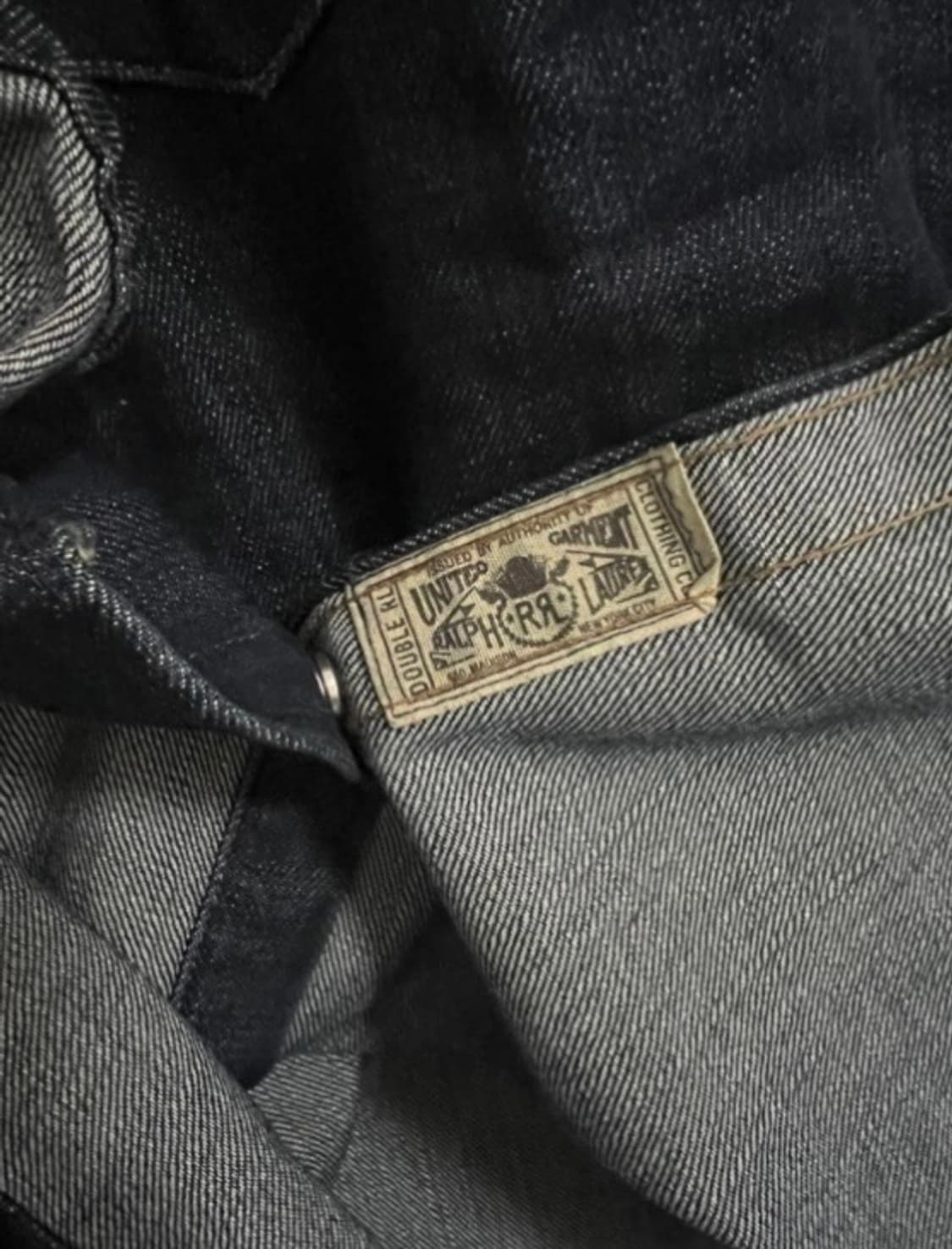 RRL 웨스턴 데님 셔츠 상품이미지5