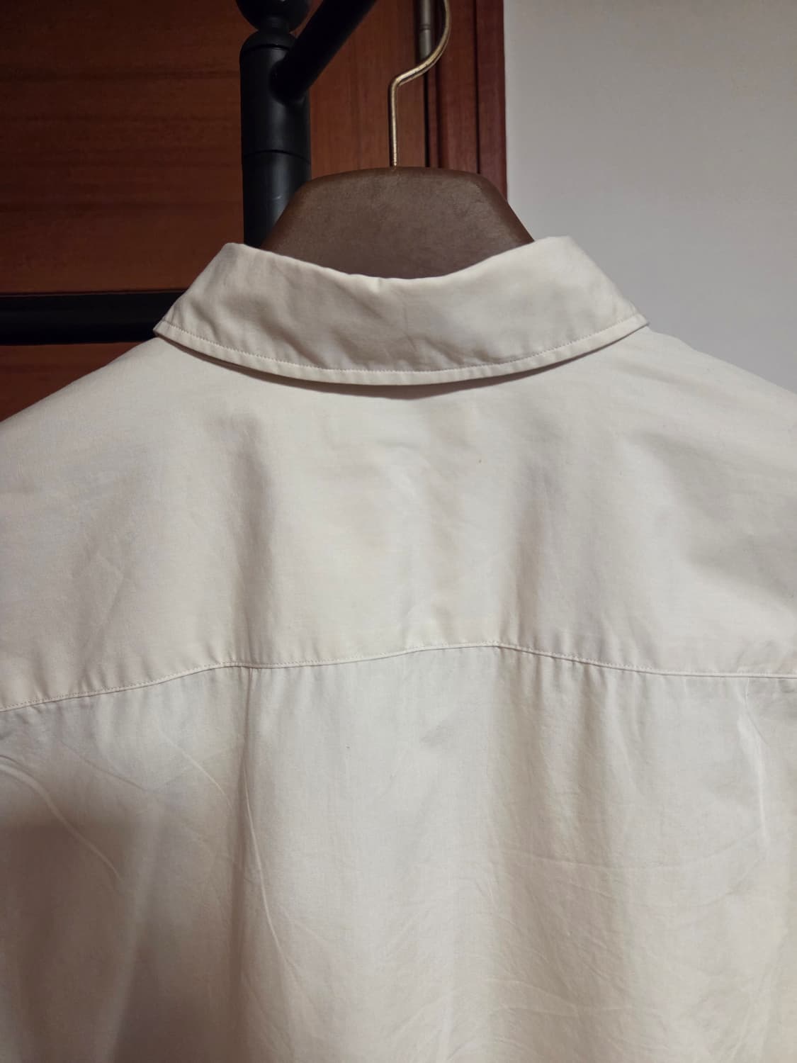 유니클로U 아이보리 오버핏셔츠 L사이즈 상품이미지5