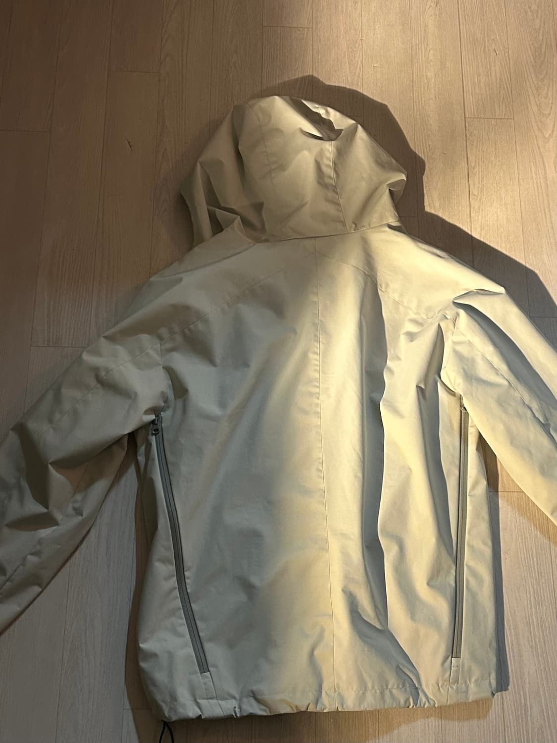 산산기어 지퍼자켓 오프화이트 상품이미지3