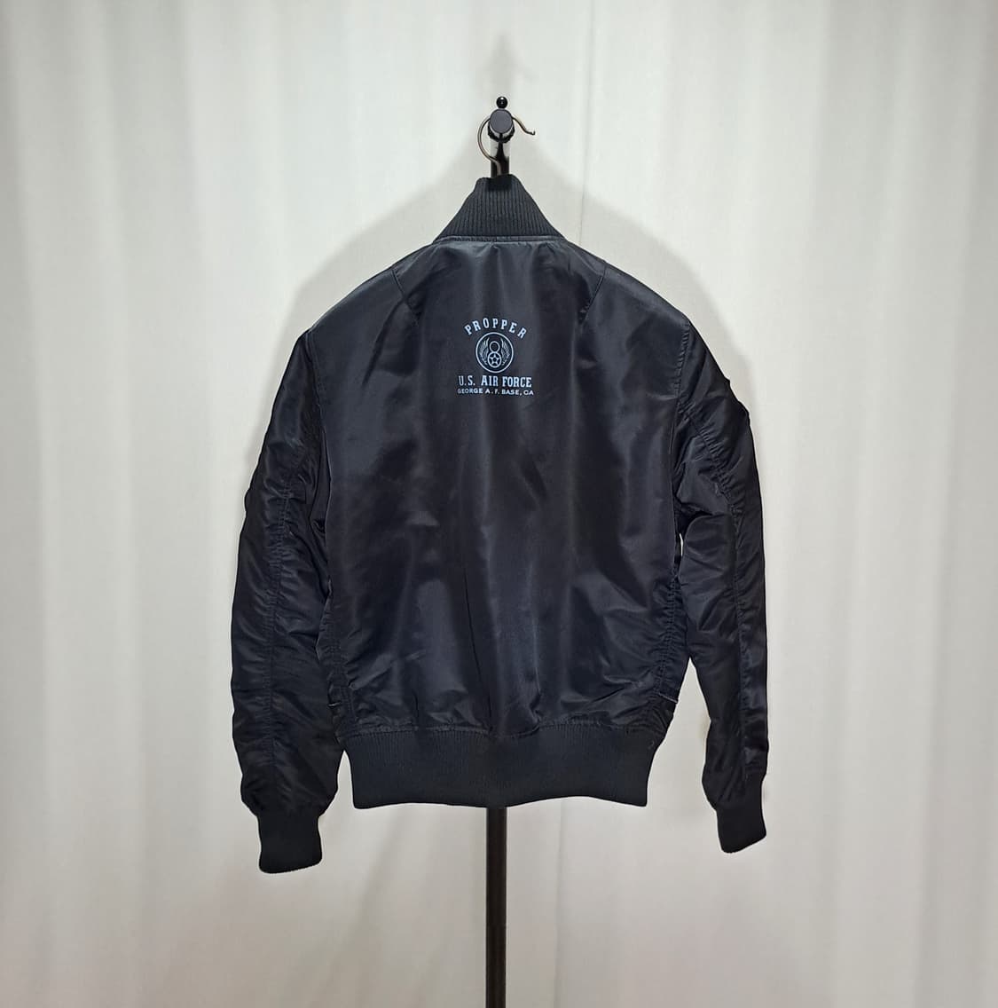 (새제품) 프로퍼 블랙 항공점퍼 L B514 상품이미지4