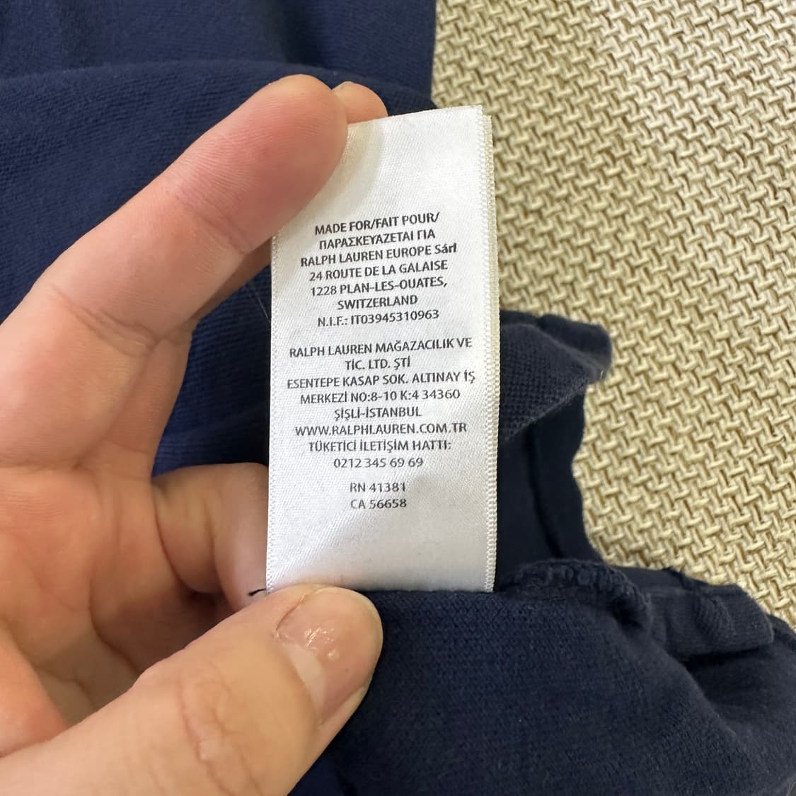 M 폴로랄프로렌 긴팔 피케 카라 티셔츠  0424D 상품이미지3