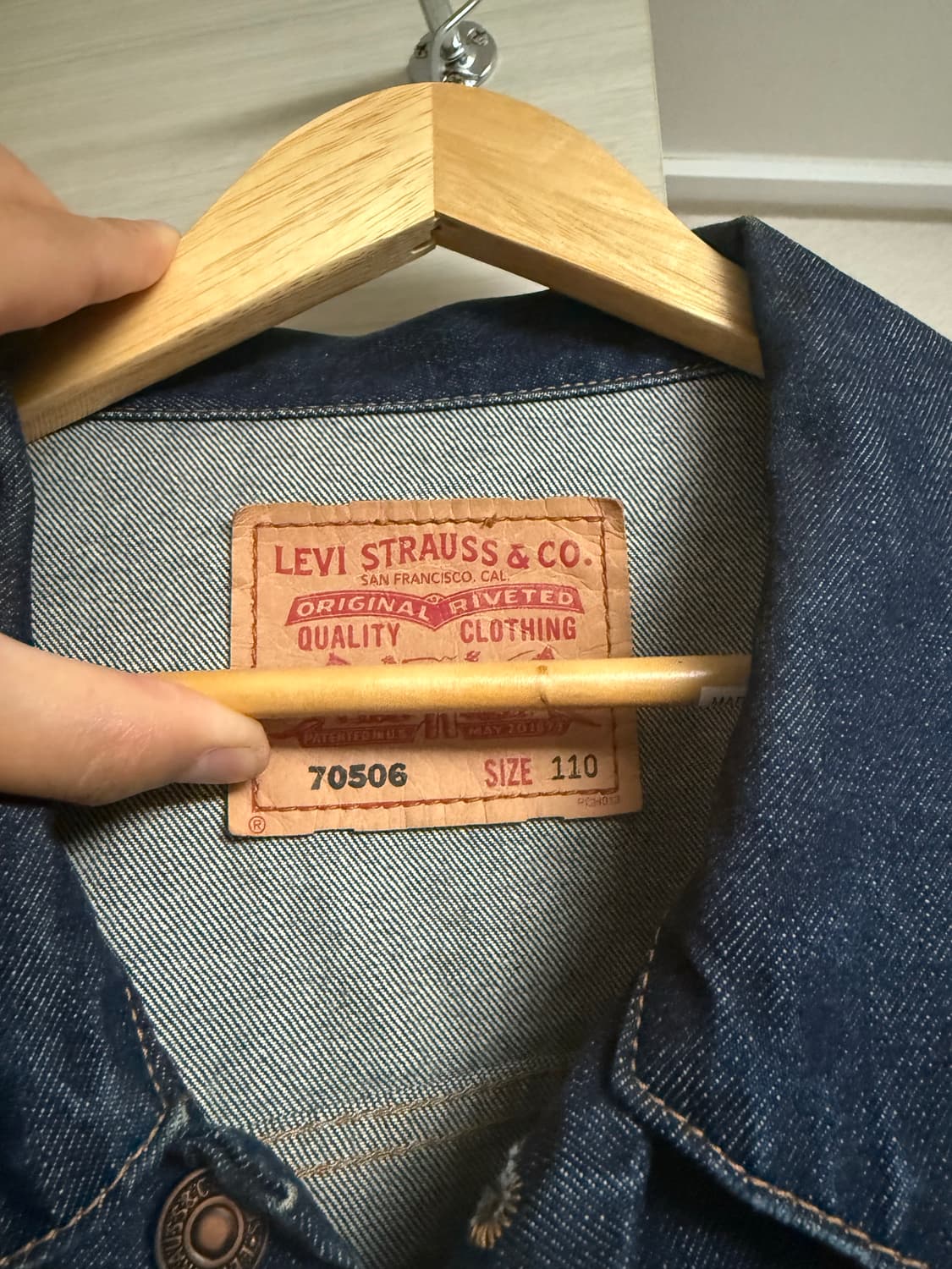 리바이스 청자켓 상품이미지2