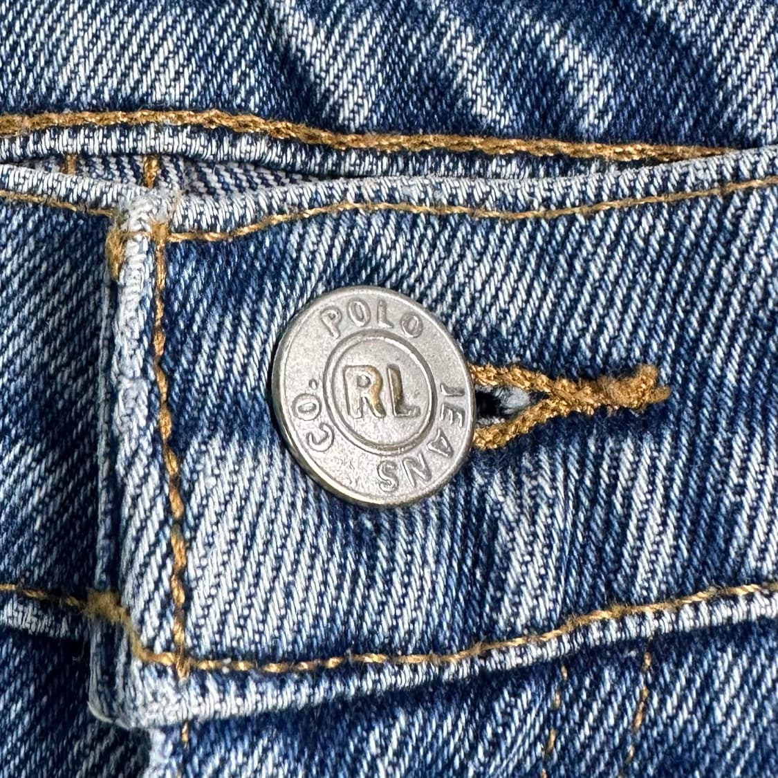 00s 폴로 진스 자수 데님 팬츠 상품이미지6
