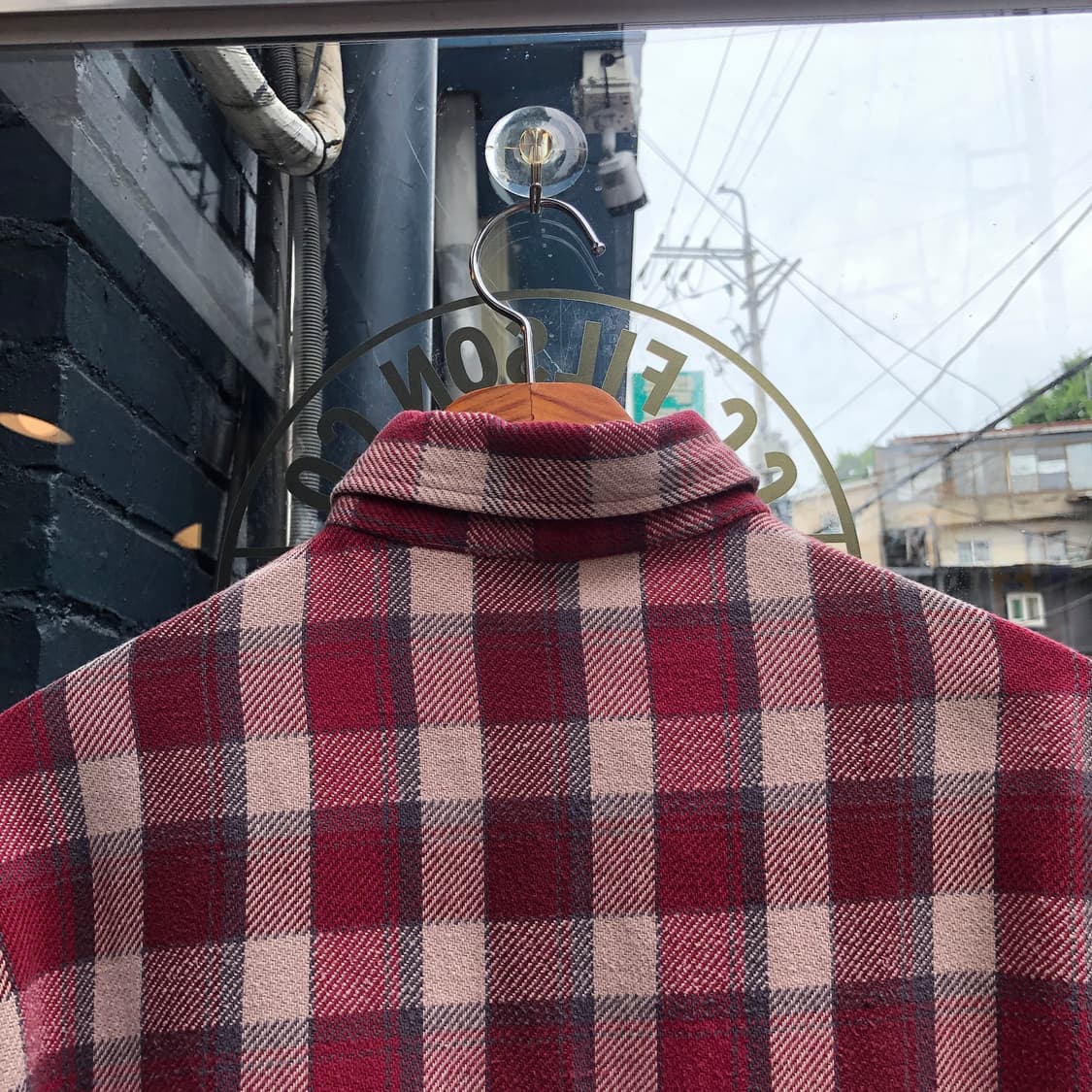 90s Big Mac flannel shirt-L 상품이미지6