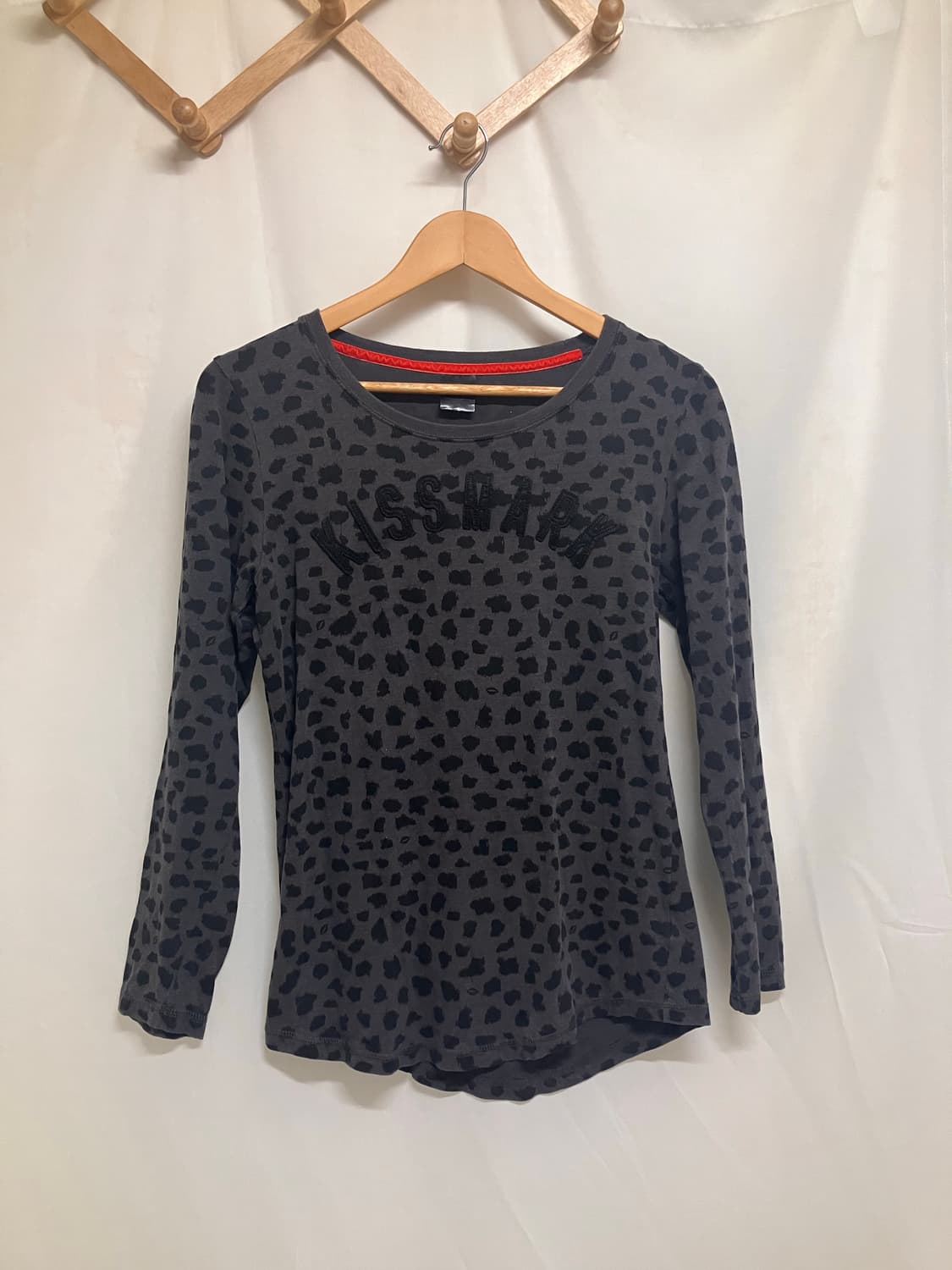 Kissmark 키스마크 레오파드 롱슬리브 상품이미지1