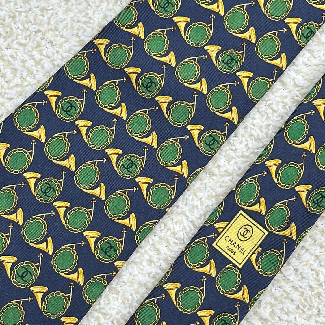 샤넬 실크 넥타이 상품이미지2