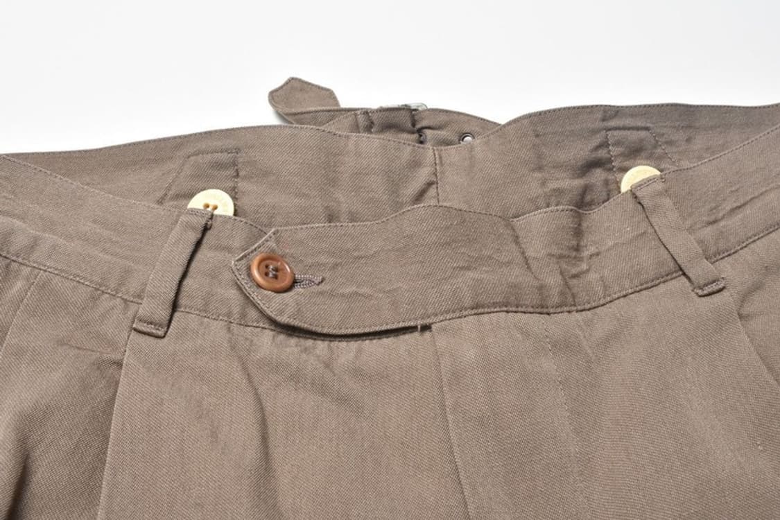 90S 발렌티노 와이드핏 그루카 슬랙스 팬츠 P029 상품이미지5