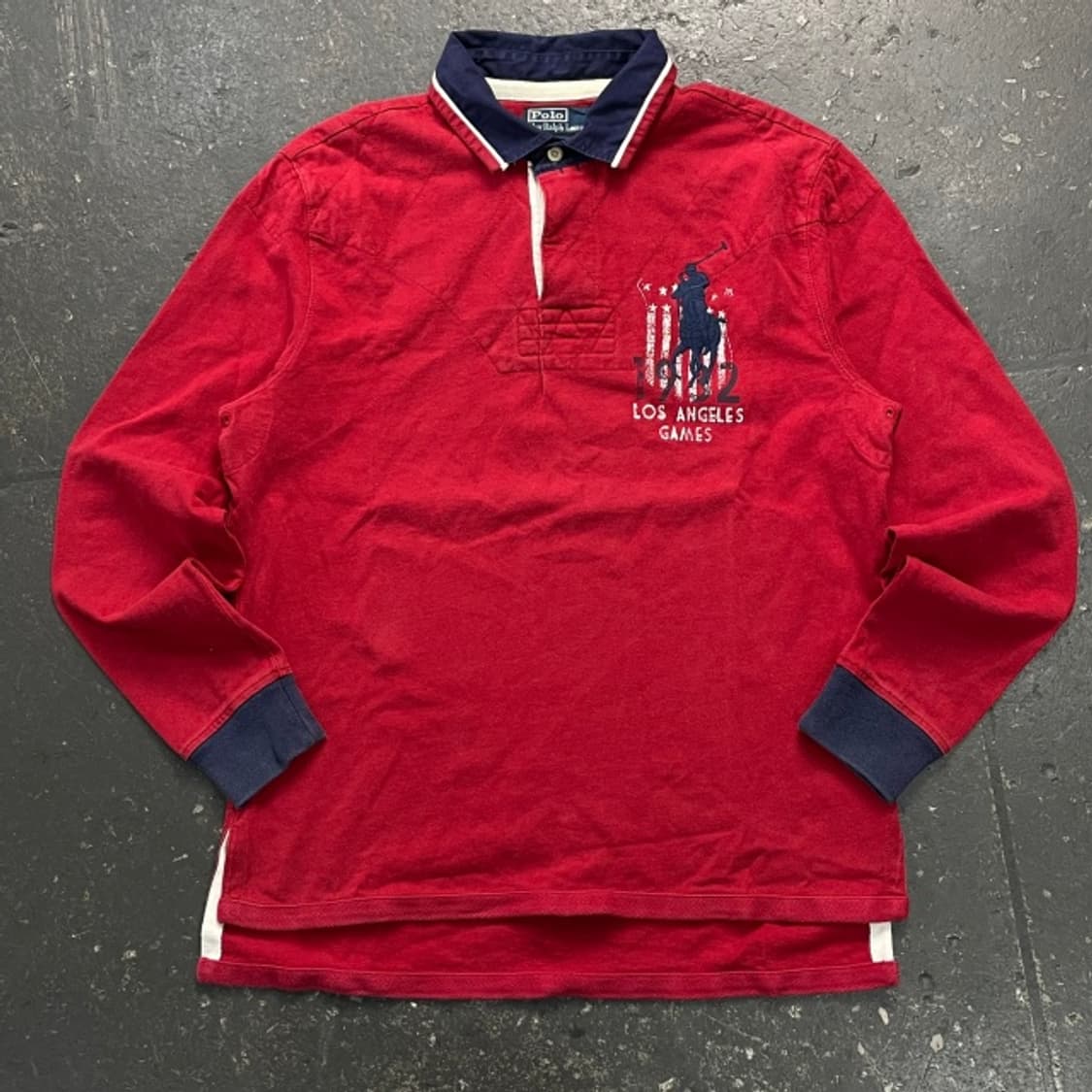 100 폴로 빅포니 LA 럭비 카라티  상품이미지1