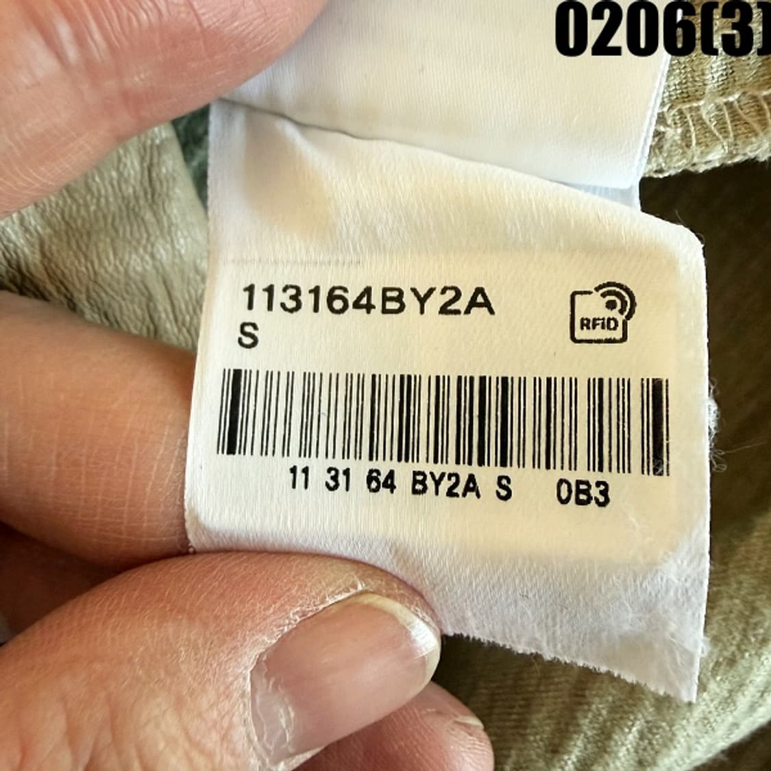 [S] 8 seconds 베이지 숏 크롭 레더 가죽 자켓 0206(3) 상품이미지6