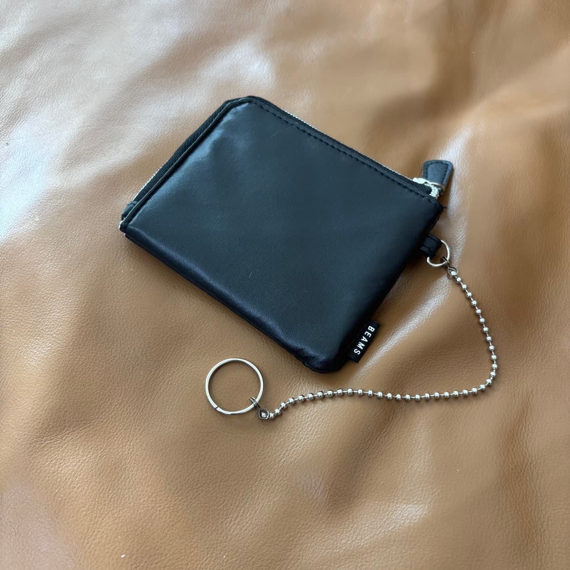 Beams 빔즈 빔스 월렛 지갑 블랙 (스트랩 포함) 상품이미지7