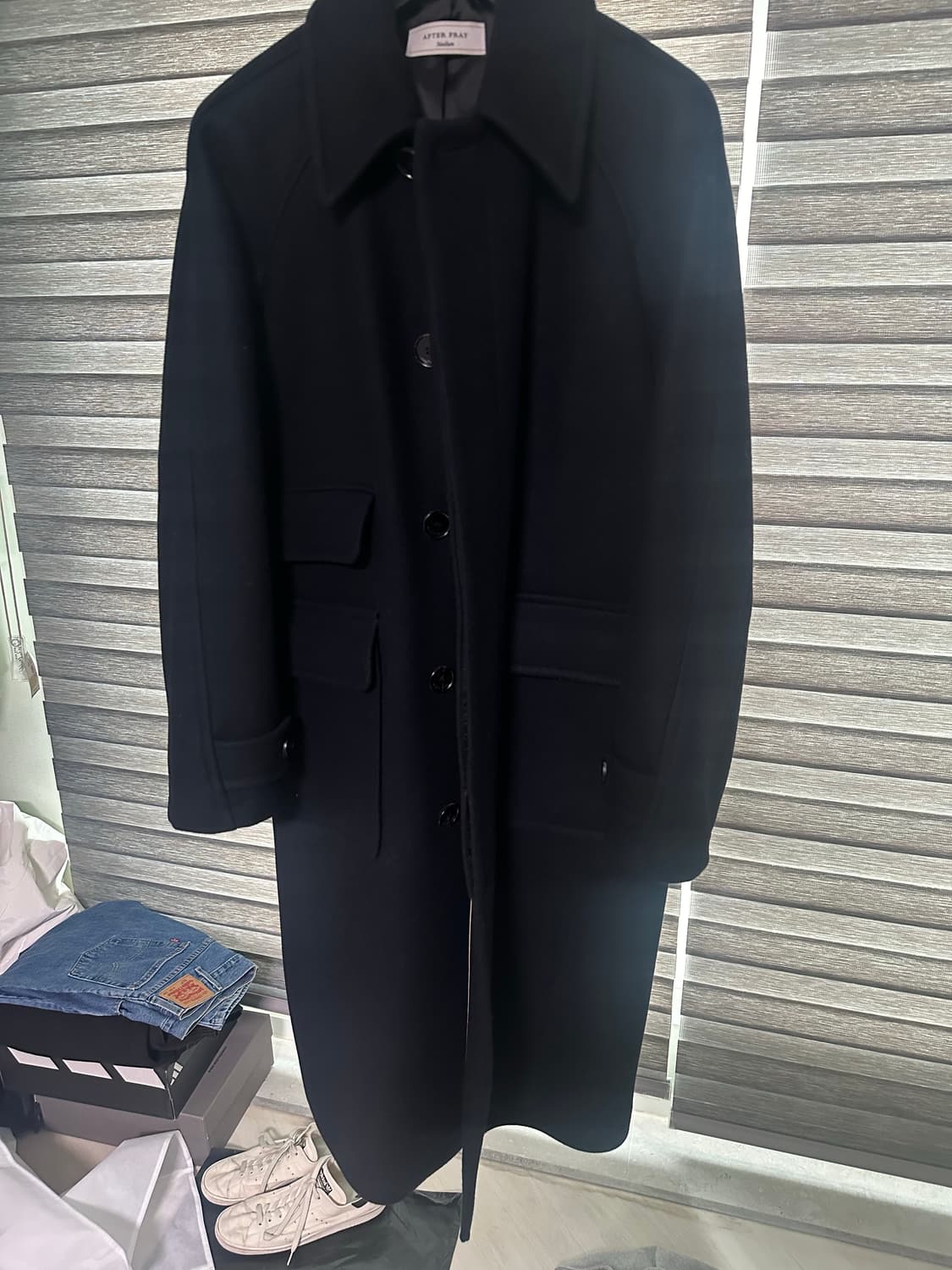 애프터프레이 투어리스트 발마칸 코트 네이비(M) 상품이미지1