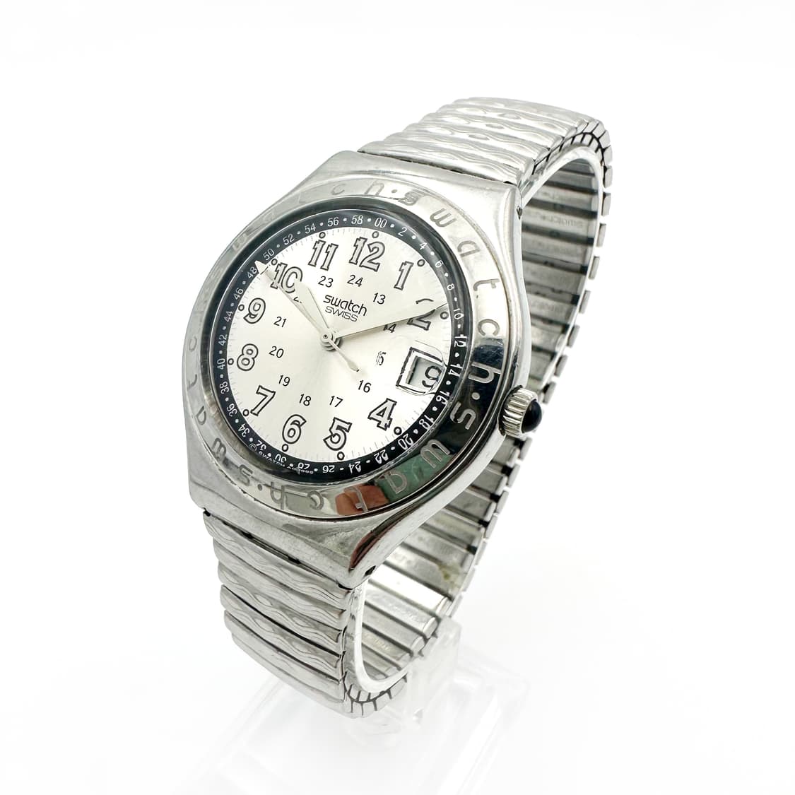 98년작) 빈티지 스와치 아이러니 익스팬션 실버 상품이미지3