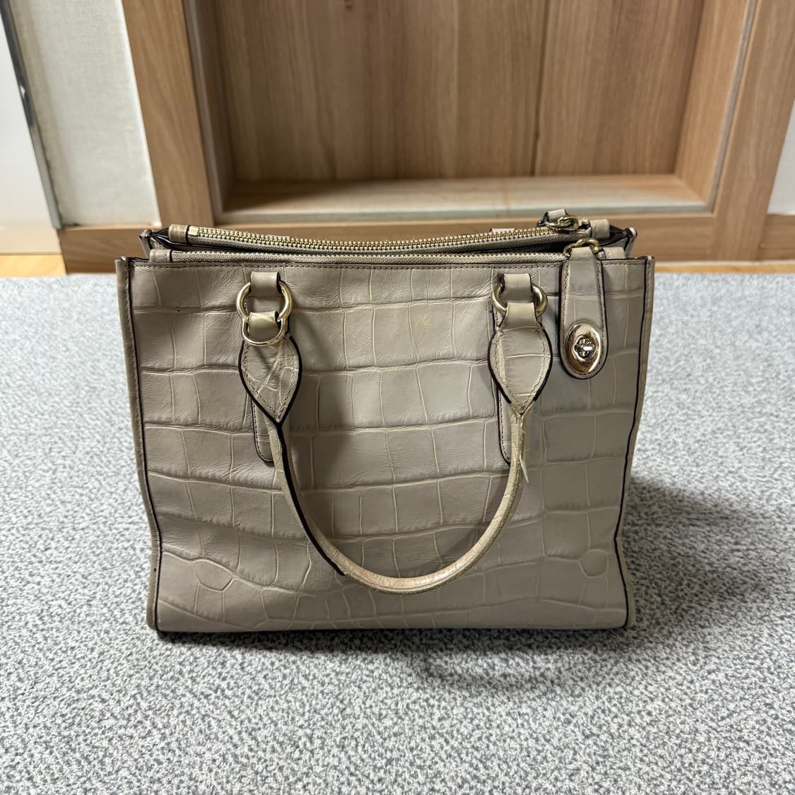 Coach 코치 크로커 엠보 토트백 상품이미지2