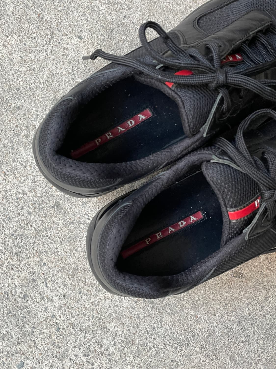 00s Prada Sports America’s Cup Black  상품이미지7