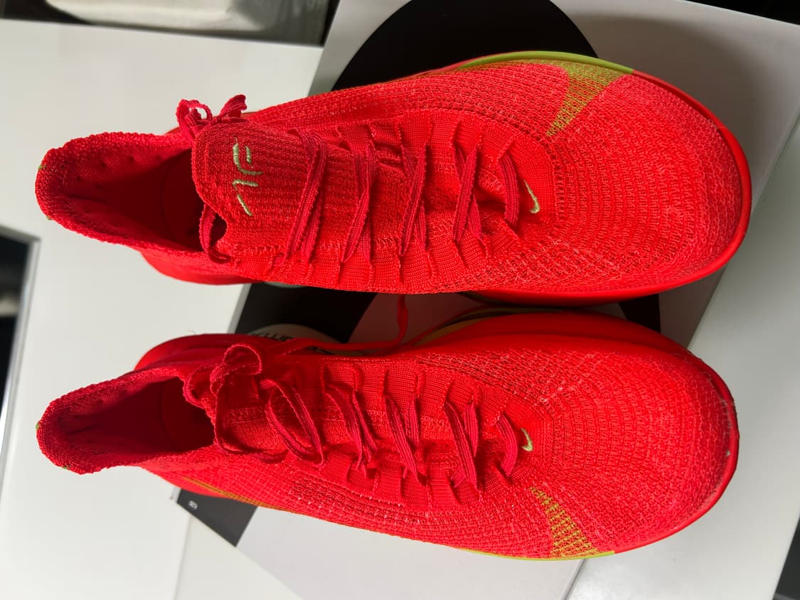 나이키 에어 줌 알파플라이 넥스트% 3 브라이트 크림슨 라임 블라스트 상품이미지2