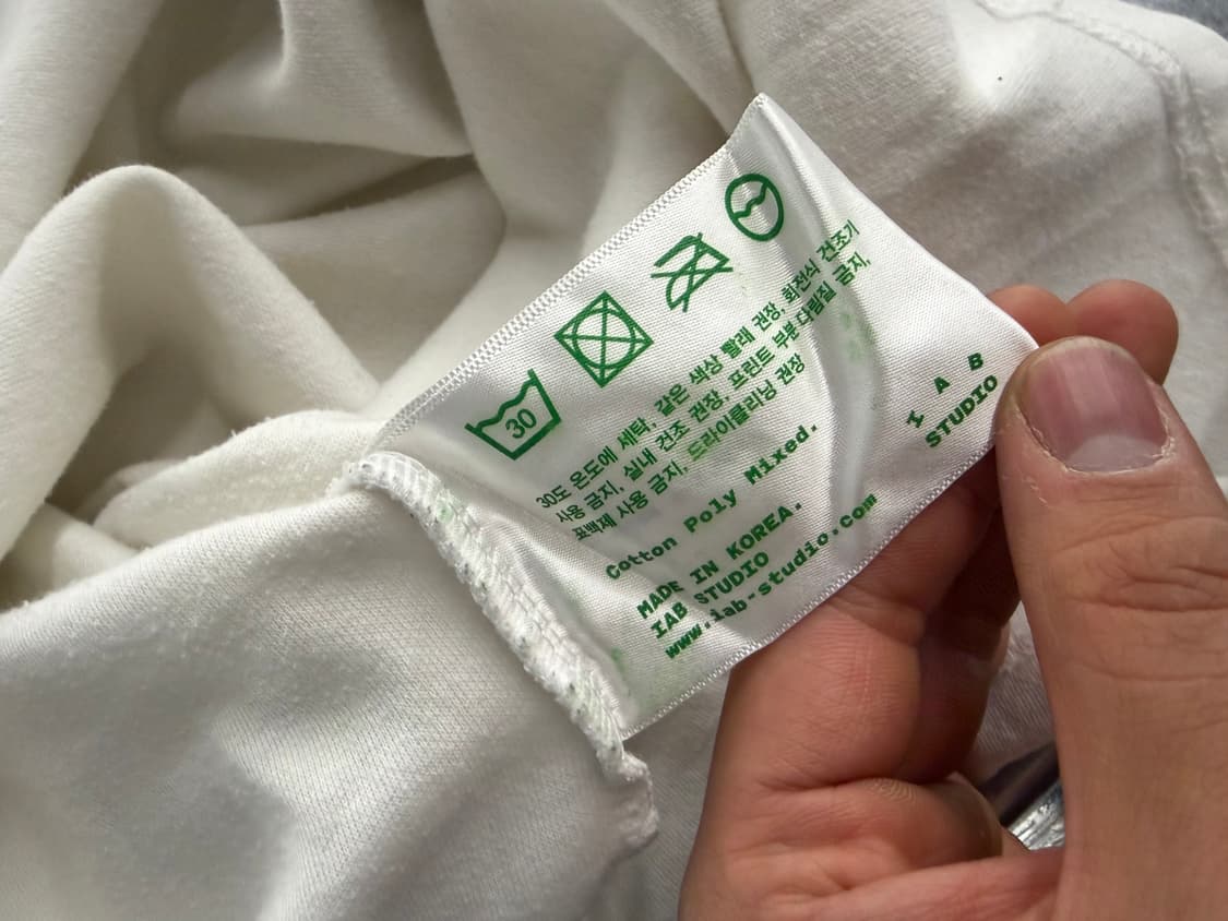 IAB Studio half-sleeve t-shirt L 상품이미지6