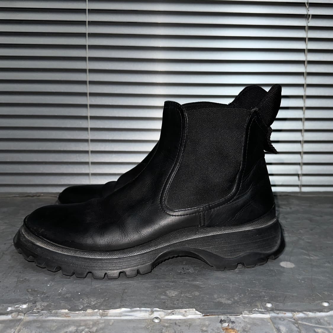 00s 프라다 스포츠 가죽 부츠 상품이미지3